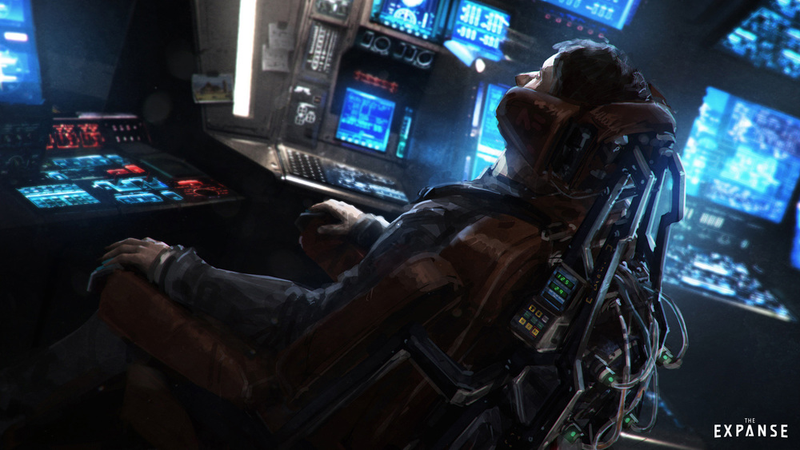 Illustration for article titled The Expanse Concept Art Takes You Deep Into the Machines That Keep the Solar System Running
